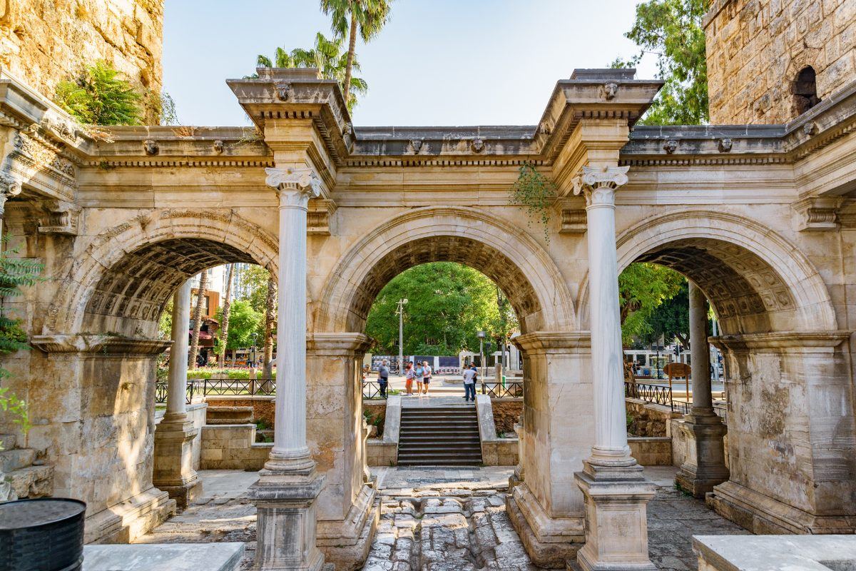 Hadrianstor Antalya römisches Bauwerk