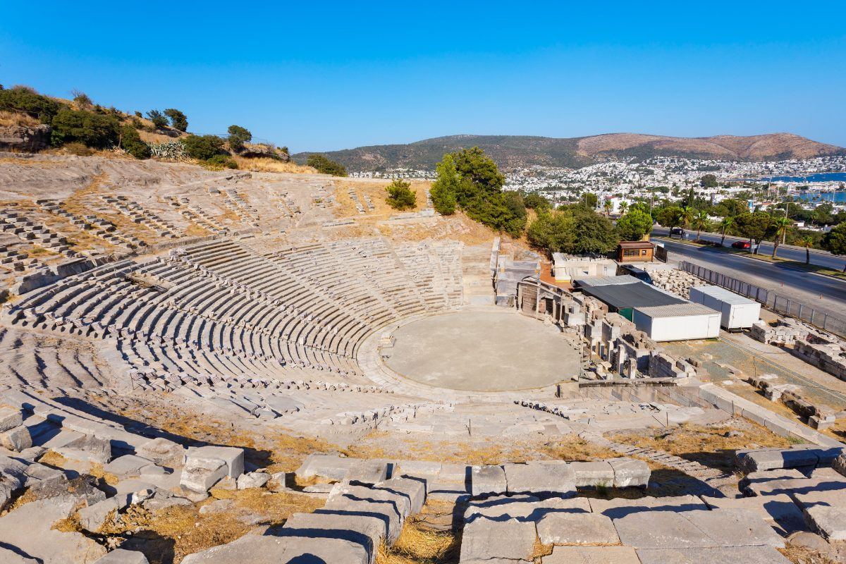 Antikes Theater Bodrum Halikarnassos