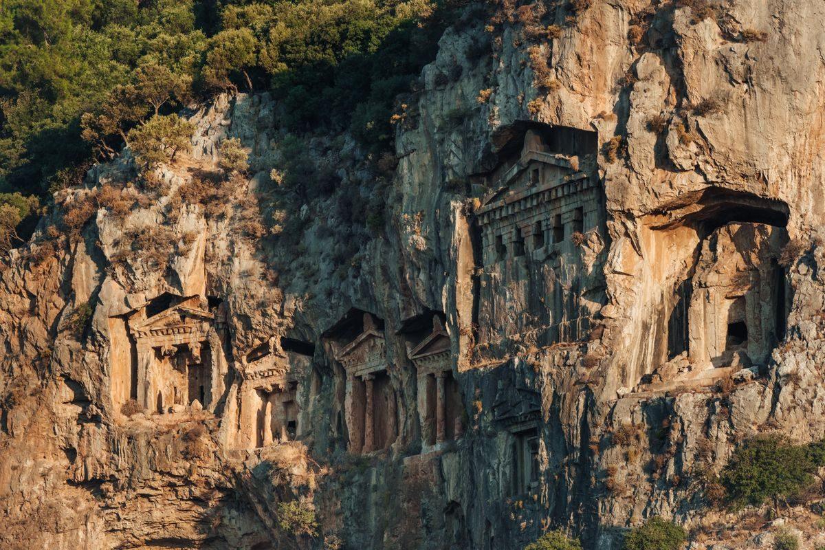Lykische Felsengräber Fethiye Amyntas