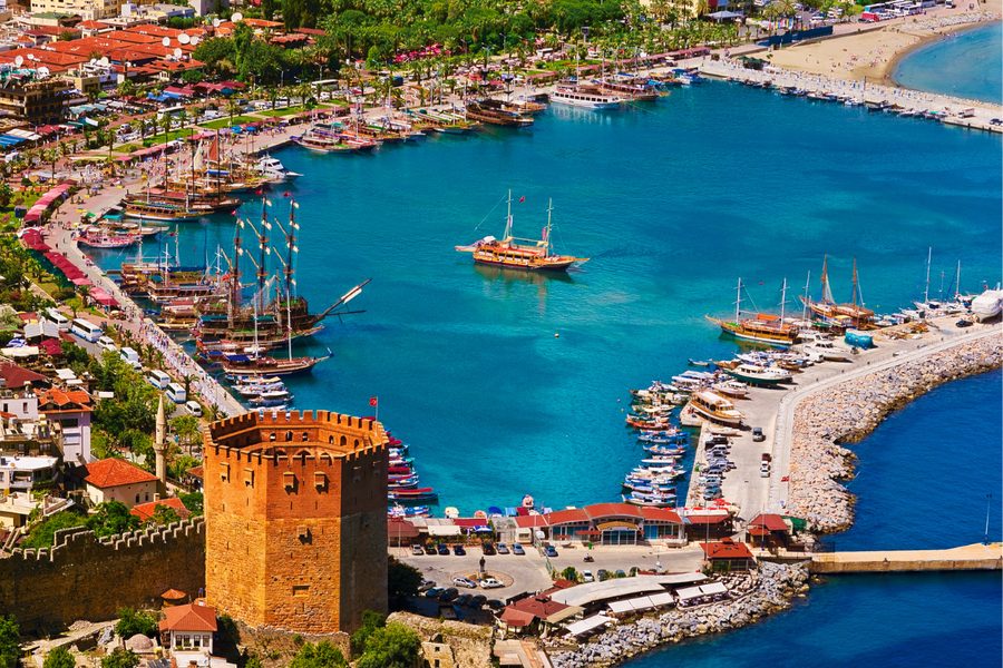 Alanya Burg Küste