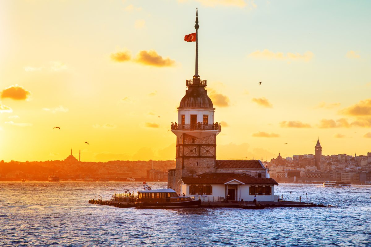 Mädchenturm Bosporus Istanbul