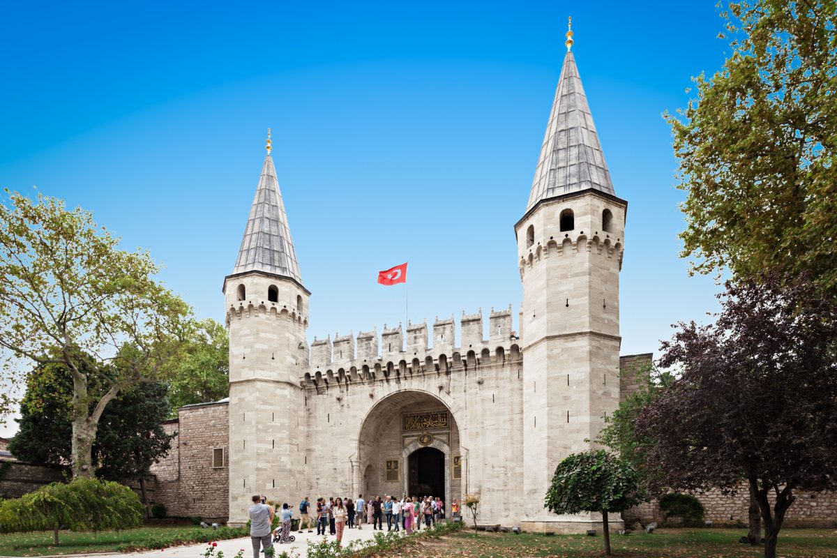 Topkapi Palast Eingangstor Istanbul