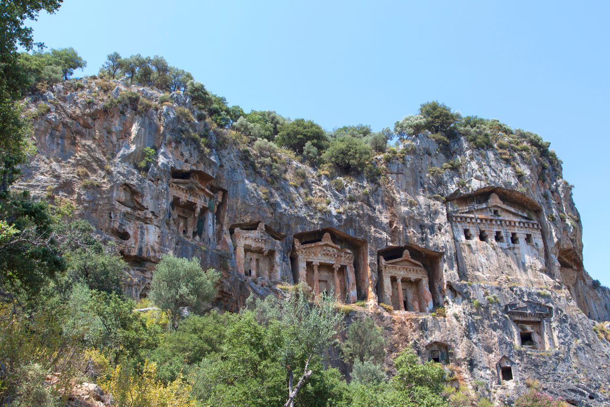 Dalyan Felsengräber Kaunos