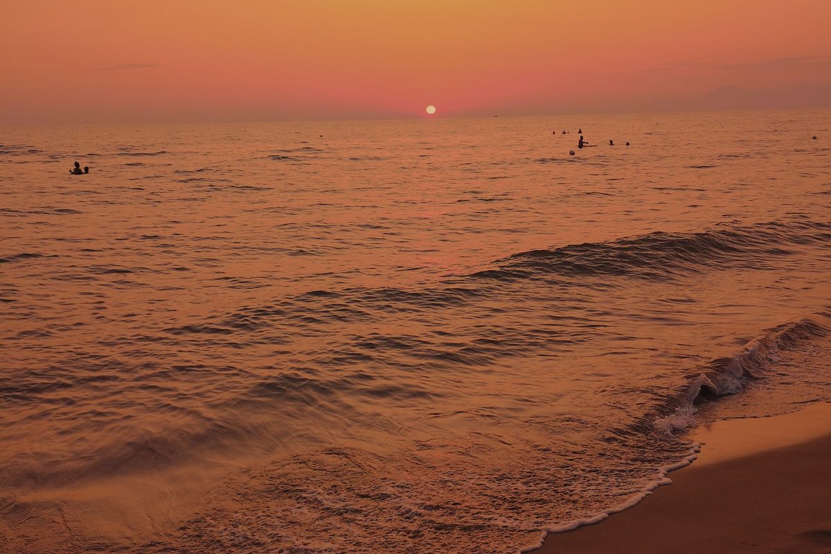 Side Strand Sonnenuntergang